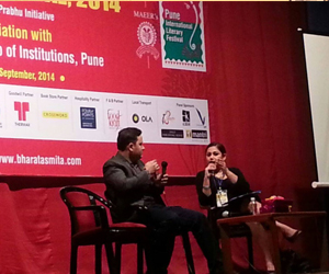 In conversation with Amish at the Pune Lit Festival